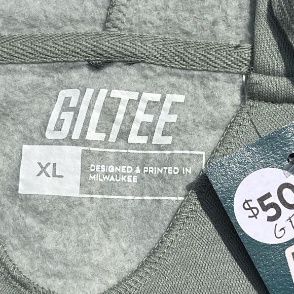 NWT Giltee Wisconsin hooded sweatshirt.Size XL - Picture 5 of 7